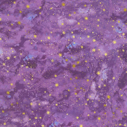 Robert Kaufman - Stardust - Stardust Texture, Amethyst
