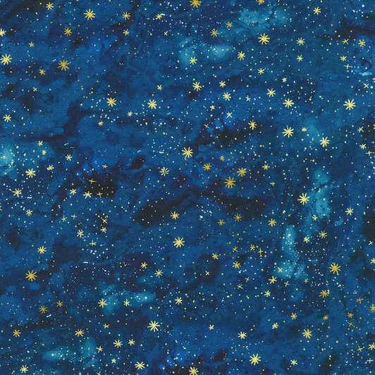 Robert Kaufman - Stardust - Stardust Texture, Sapphire