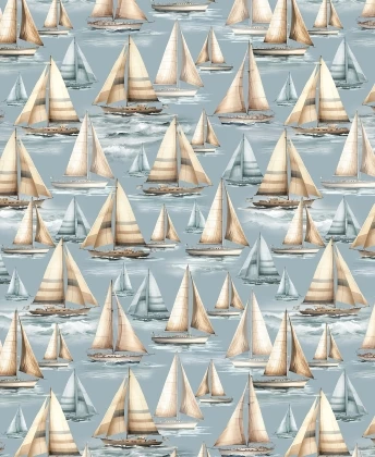 Benartex Kanvas - Coastal Escape - Set Sail, Ocean
