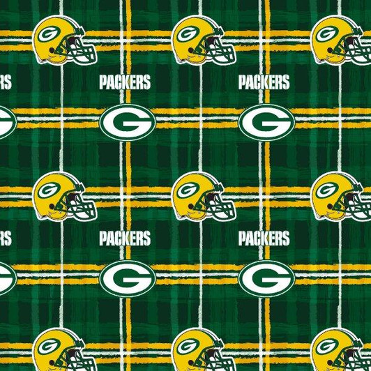 Fabric Traditions Nfl Green Bay Packers Bold Green Lancaster Home Fabric