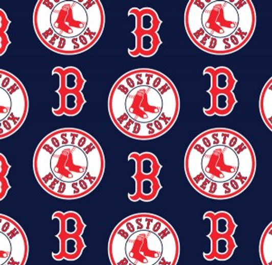 Fabric Traditions - MLB - Boston Red Sox, Navy