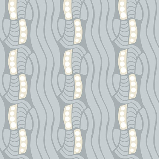 Andover - Bel Air, Stripe Geo, Gray