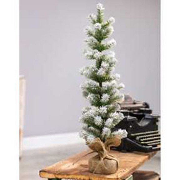 Tree - Snow Tipped Pine Tree, 24"