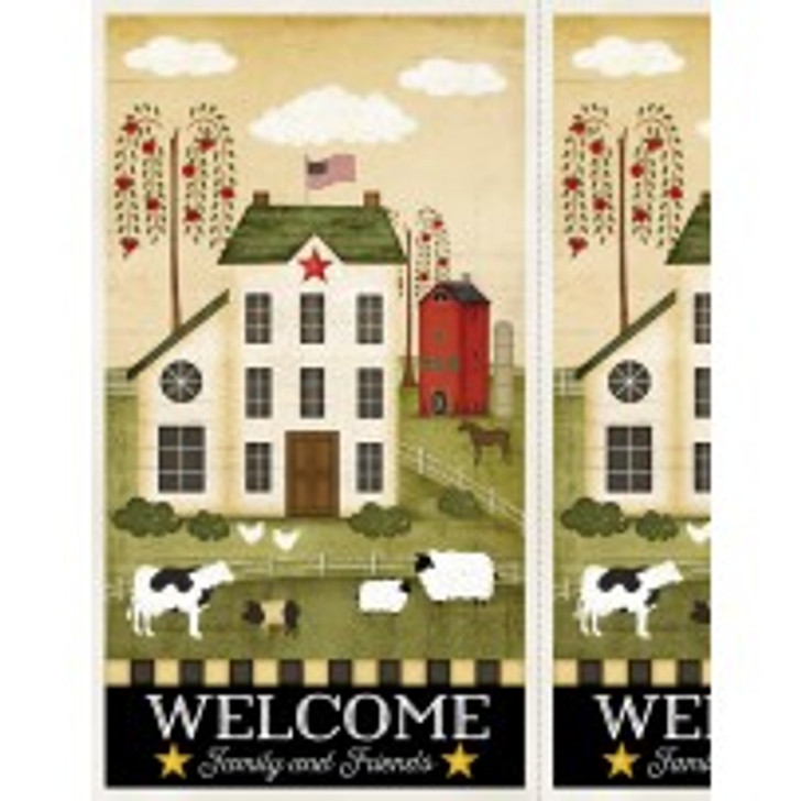 Wilmington Prints - The Way Home - Panel, Multi