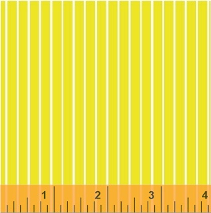 Windham - Citrus - Small Stripe, Yellow