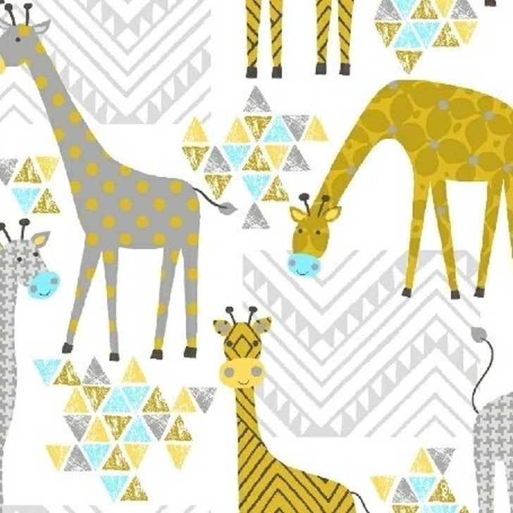 Windham - Stand Tall - Baby Giraffes, White