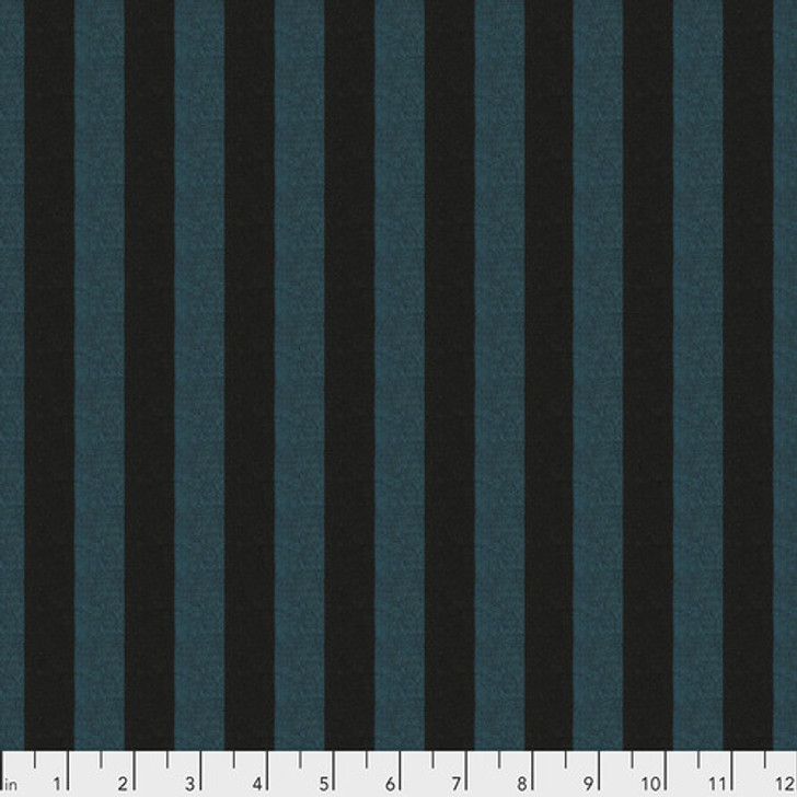 Free Spirit - Kaffe Fassett - Wide Stripe, Blue/Black