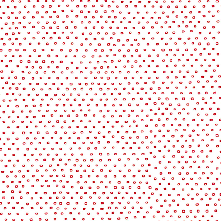 Quilting Treasures - Pixie Dot, Red/White