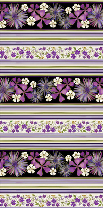 Kanvas Studio - Enchanted - Floral Stripe, Multi