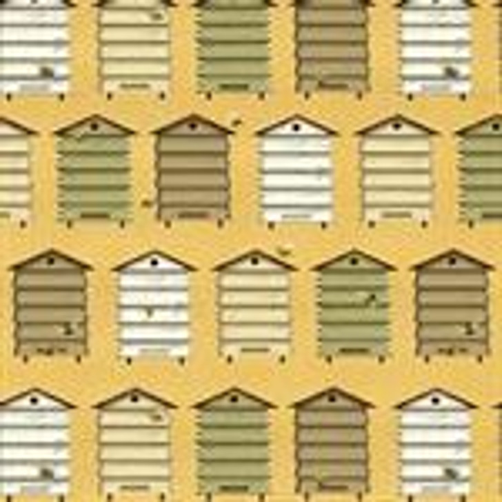 Studio E - Bee A Keeper - Bee Hives Boxes, Yellow