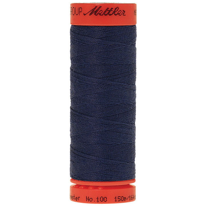 Mettler Metrosene - 164 yds - 50wt - All Purpose Thread #100, Prussian Blue
