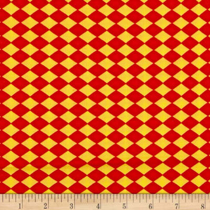 3 Wishes - Puppy Pals - Dog Bandana, Red/Yellow