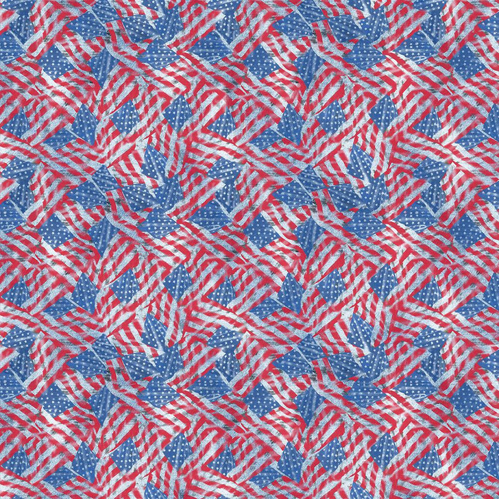 Sykel - Military Prints - USA Flag A/O, Multi