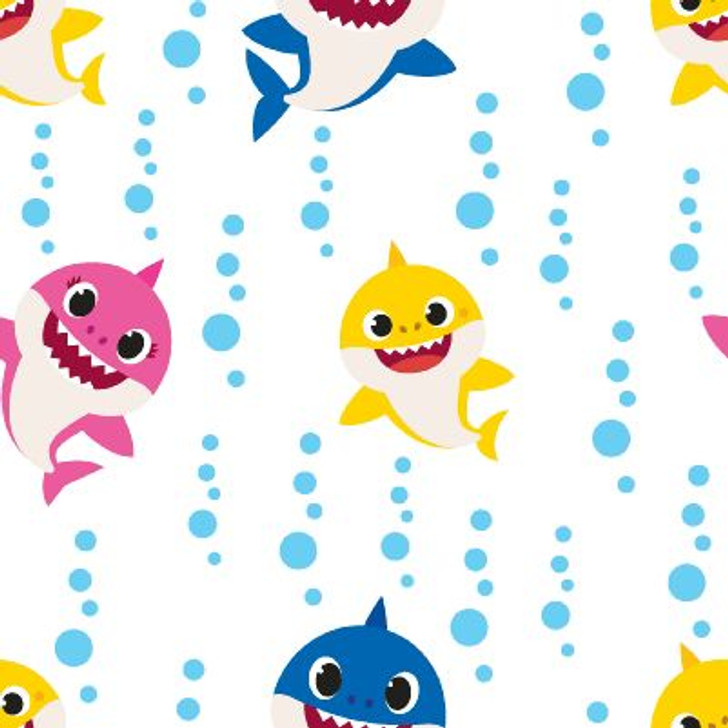 Springs Creative - Baby Shark - Family Bubble Blast, White