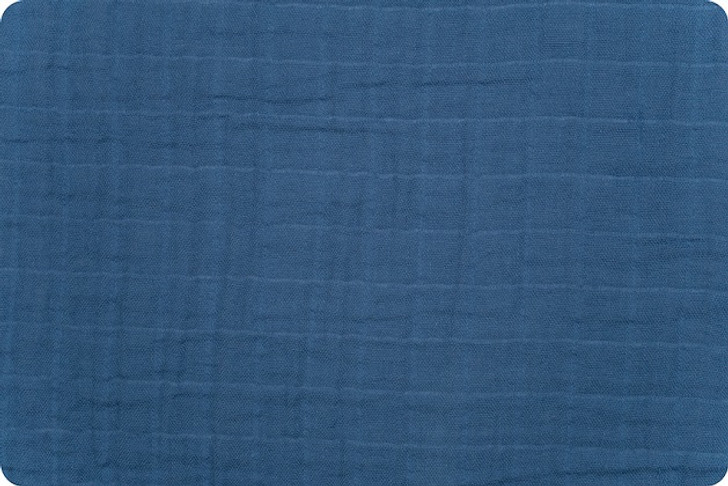 Shannon Fabrics - Embrace Double Gauze - Solid, Bluebell