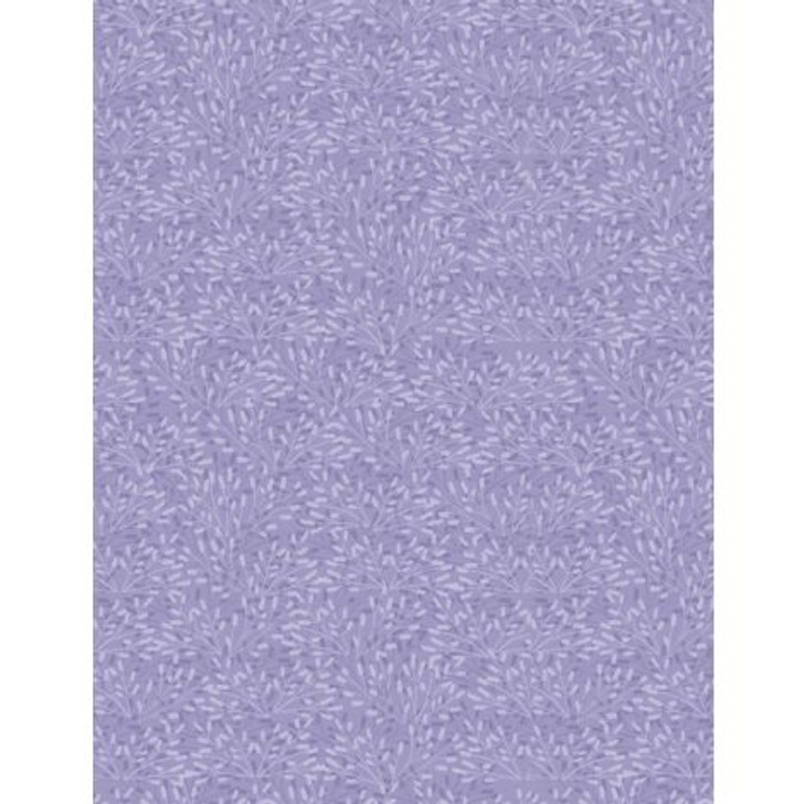 Wilmington Prints - Underwater Whimsy - Seaweed, Purple