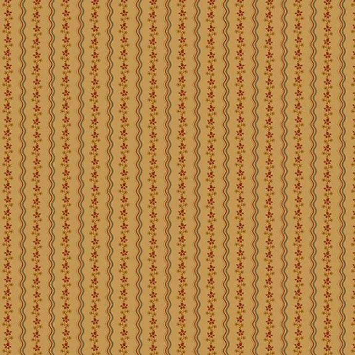 Marcus Fabrics - Cheddar & Coal - Squiggle, Tan
