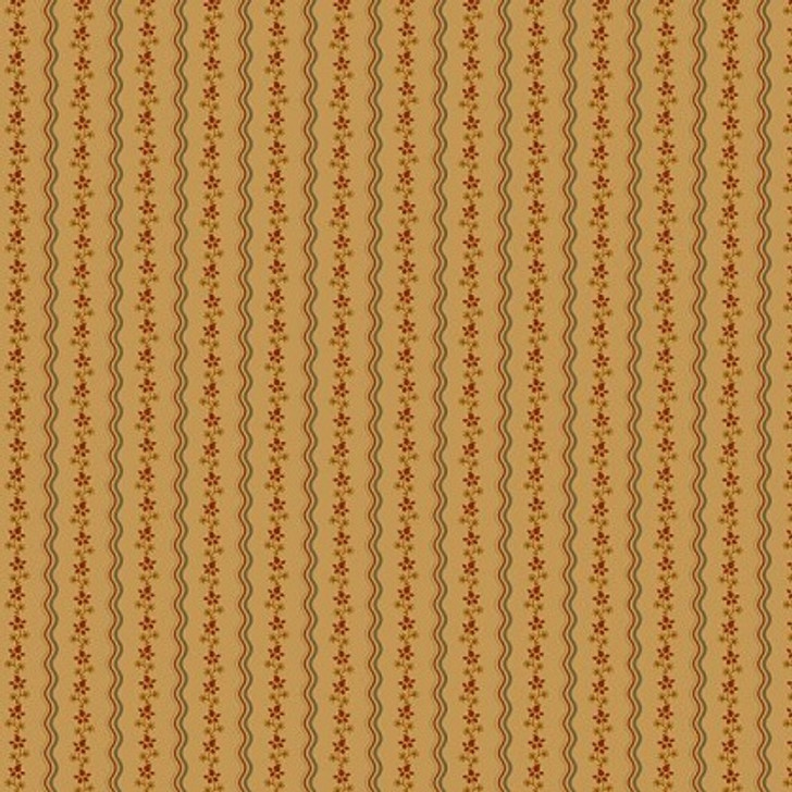 Marcus Fabrics - Cheddar & Coal - Squiggle, Tan