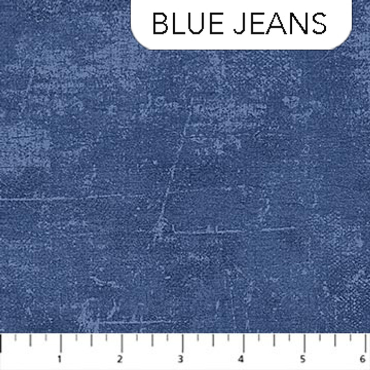 Northcott - Canvas Flannel, Blue Jeans