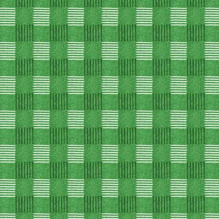 Quilting Treasures - Once Upon A Cabin - Plaid, Green