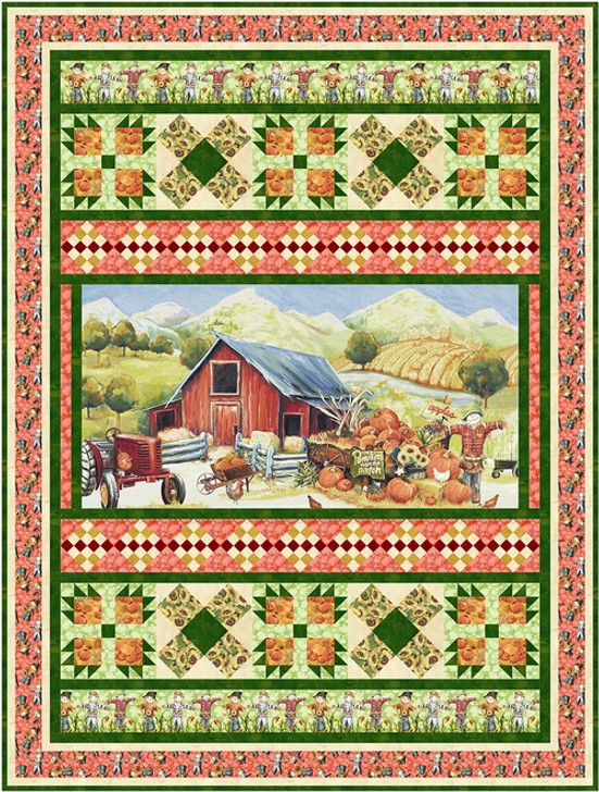 Free Pattern - Blank Quilting - Golden Days Quilt #1