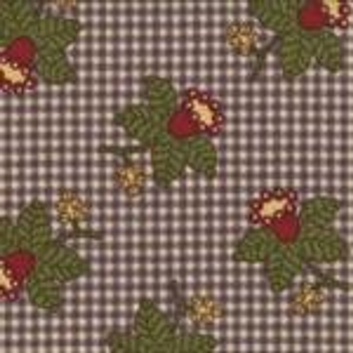 Moda - Audris Iris Garden - Plaid/Floral, Iris