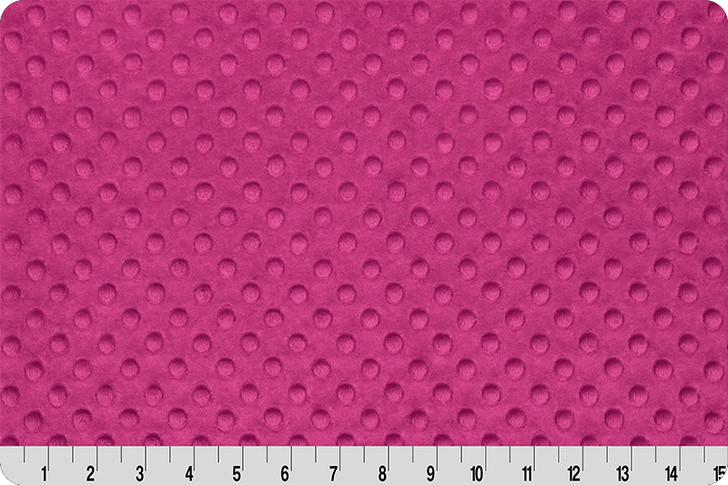 Shannon Fabrics - Cuddle Dimple, Raspberry