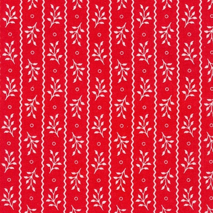 Robert Kaufman - Flowerhouse: Jubilee - Stripes, Red