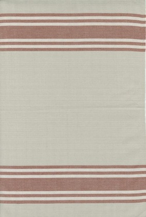 Moda - Vista Toweling - 18" Hemmed Edge Stripe, Rust