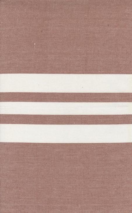 Moda - Vista Toweling - 18" Hemmed Edge Stripe, Orange