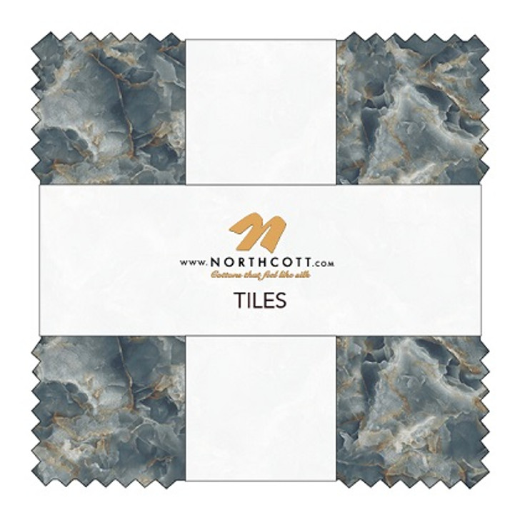 Northcott - Stonehenge Surfaces - Tile Pack - 42 - 10" Squares