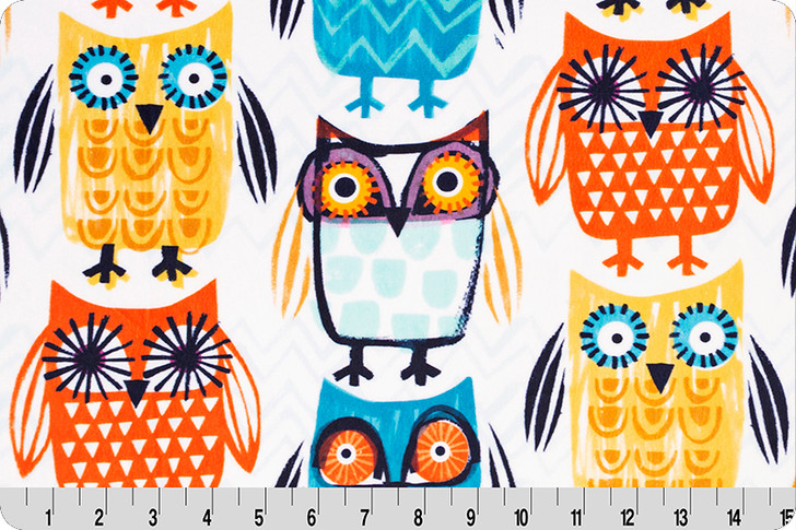 Shannon - Cuddle Prints - Know-It-Owl, Multi