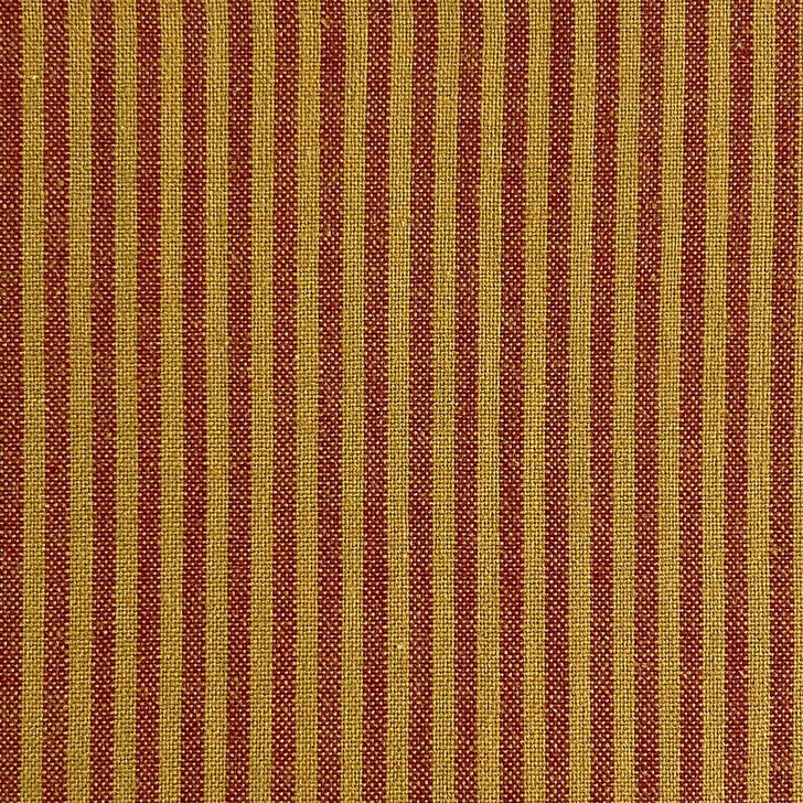Diamond Textiles - Yarn Dyed Flannel - Stripes, Red/Gold