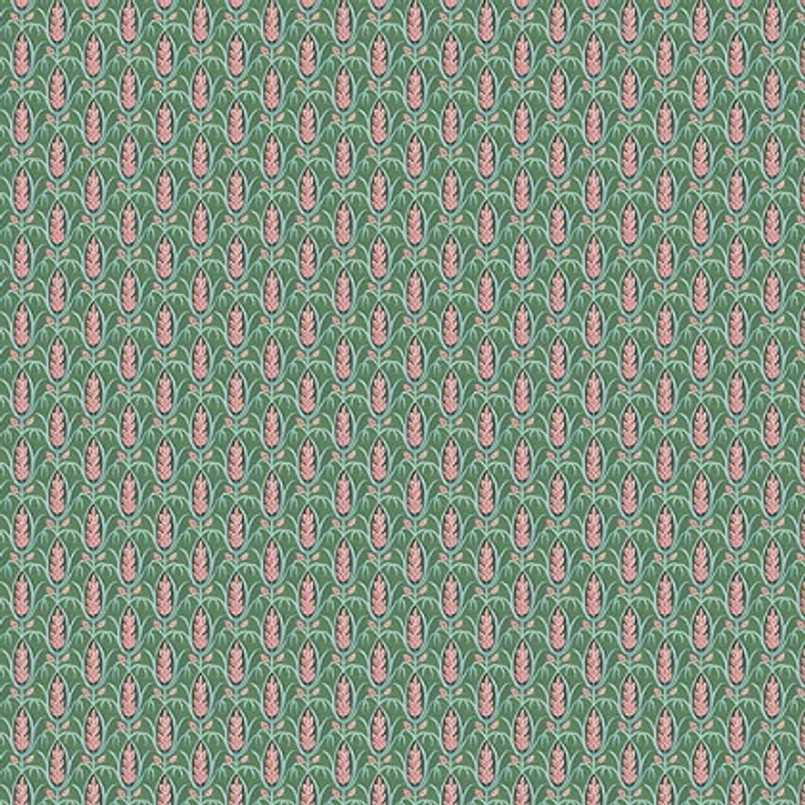 Blank Quilting - Sophisti-cats - Stylized Wheat, Green