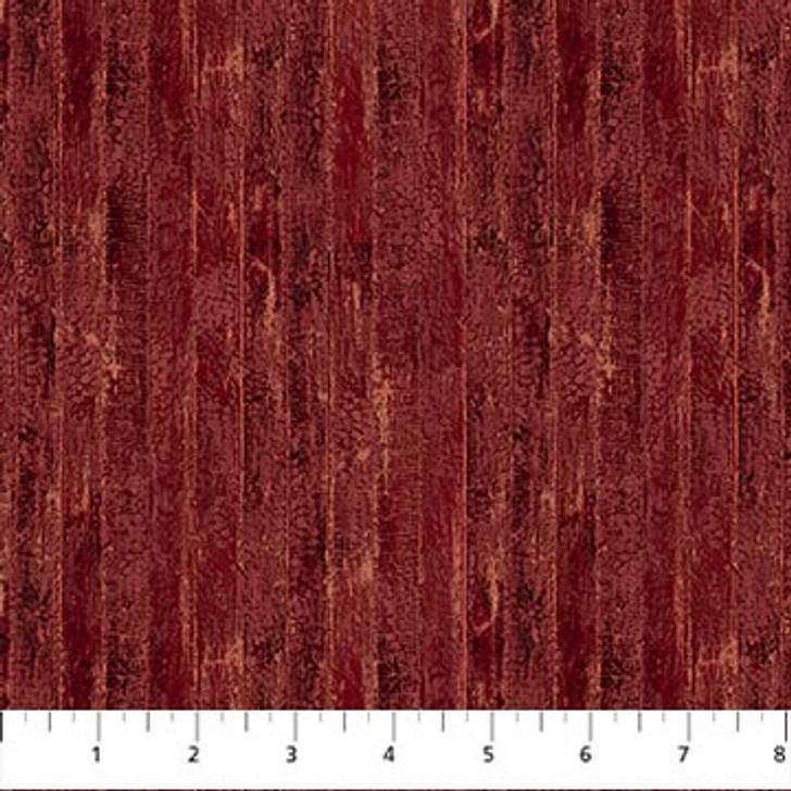 Northcott - Naturescapes 2 - Barn Wood, Red