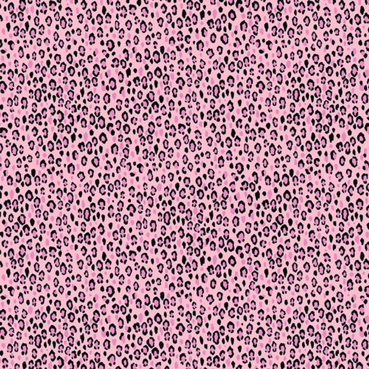Studio E - Tropical Menagerie - Leopard Skin, Pink