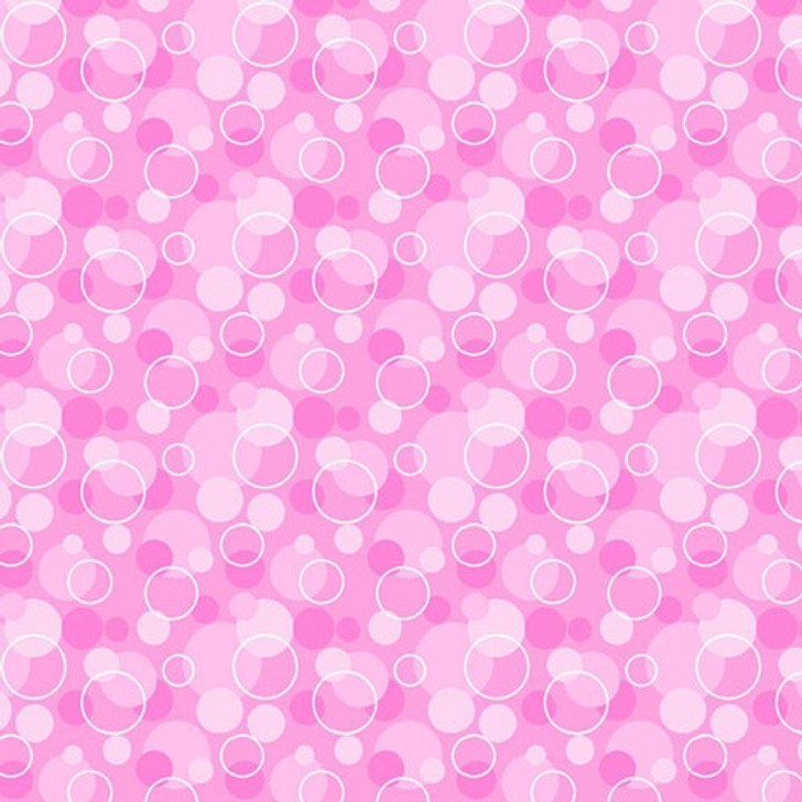 A.E. Nathan - Comfy Flannel Prints - Bubbles, Pink