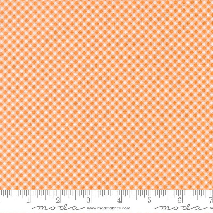 Moda - Strawberry Lemonade - Gingham, Apricot