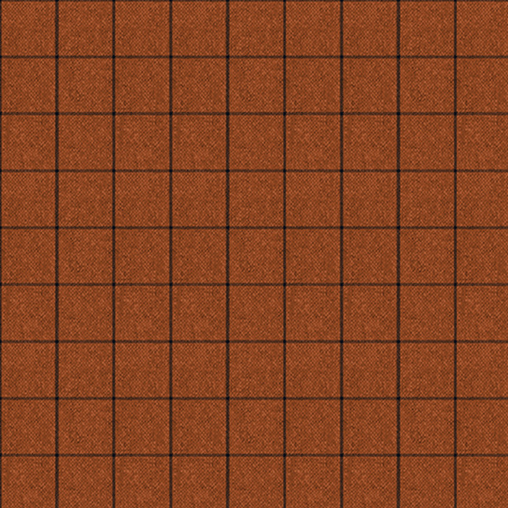 Benartex Traditions - Winter Forest - Tweed Window Pane, Russet