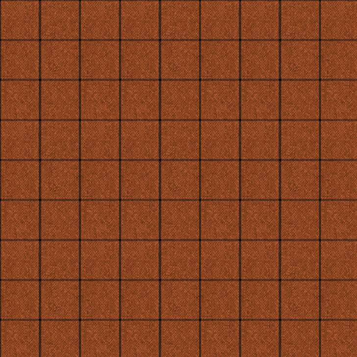 Benartex Traditions - Winter Forest - Tweed Window Pane, Russet