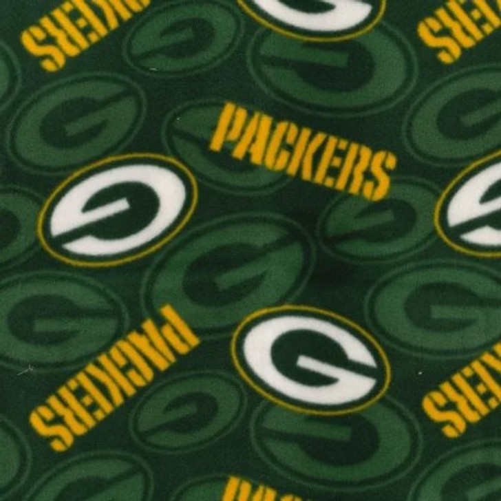 Fabric Traditions - NFL Fleece - Green Bay Packers, Green