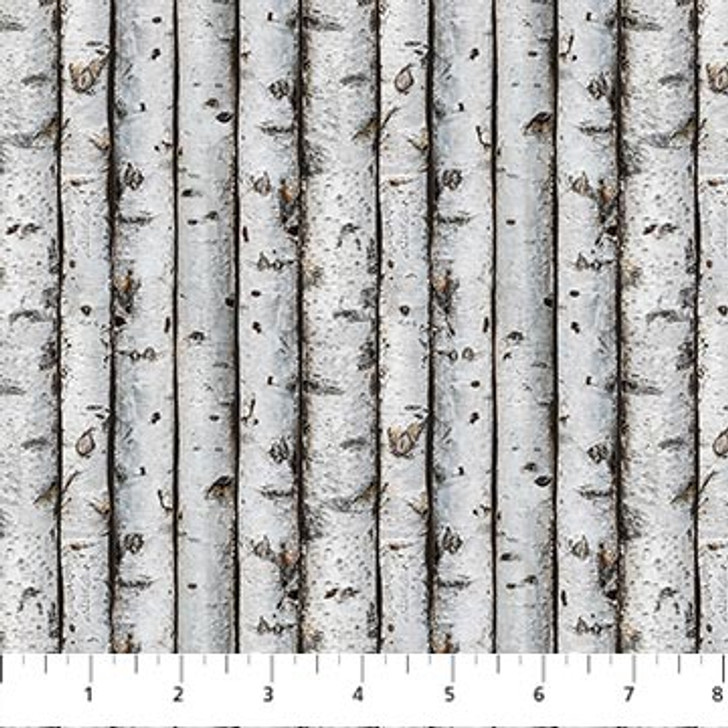 Northcott - Naturescapes: First Light - Birch Trees, Light Gray