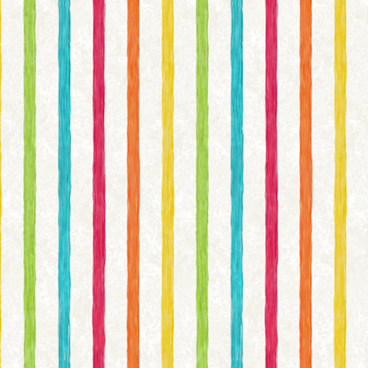 Blank Quilting - Color Burst - Stripe, Marshmallow