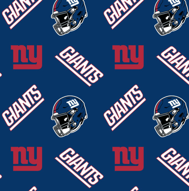 Fabric Traditions - NFL Fleece - New York Giants, Blue