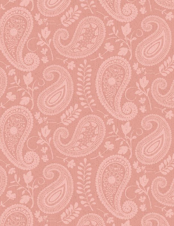 Wilmington Prints - Daisy Days - Paisley, Pink