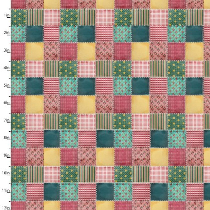 3 Wishes - Shop Hop - Perfect Squares, Multi