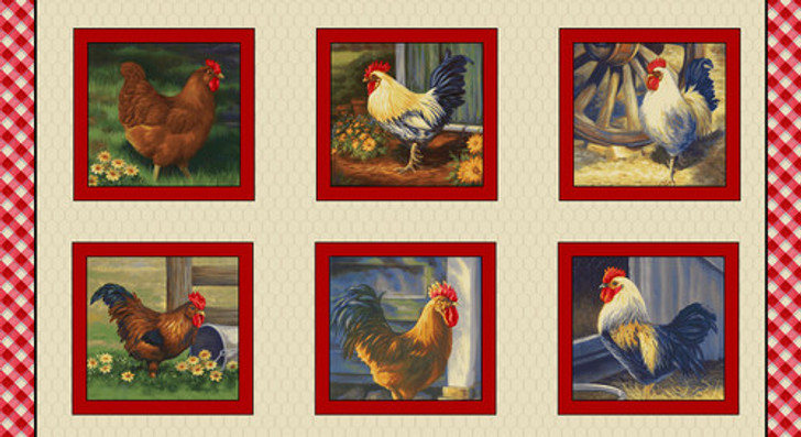 Studio E - The Chicken Club - 24" Chicken Panel