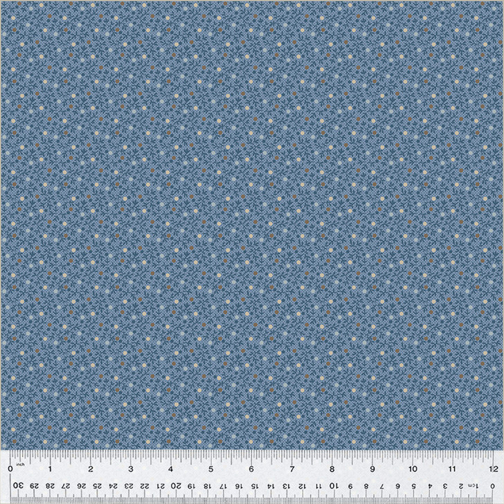 Windham Fabrics - Oxford - Dottie, Chambray