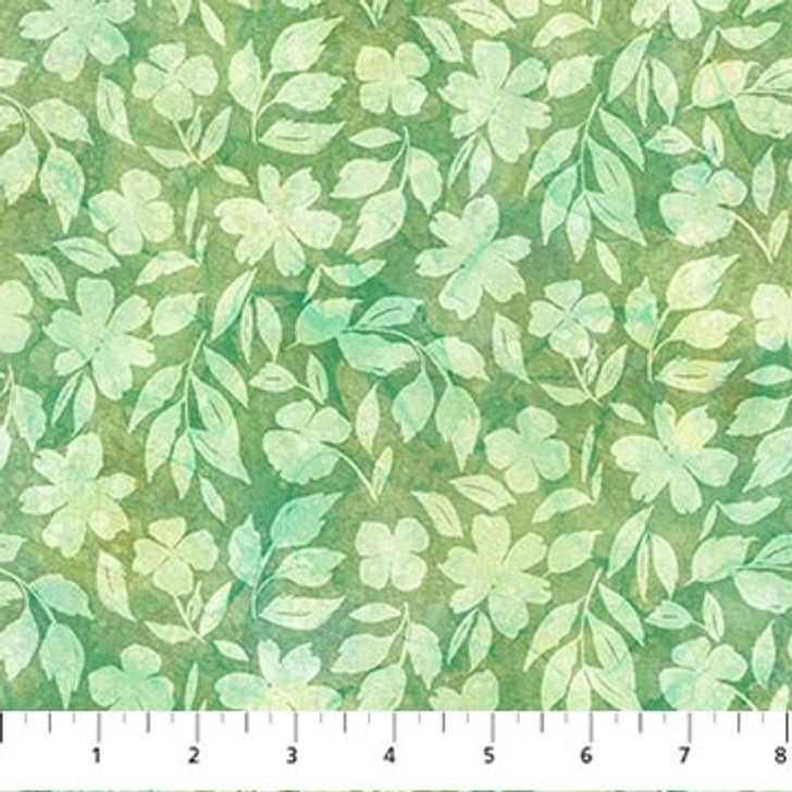 Northcott - Sweet Surrender - Muted Leaves, Green