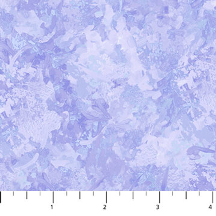 Northcott - Rhapsody in Blue - Texture, Purple